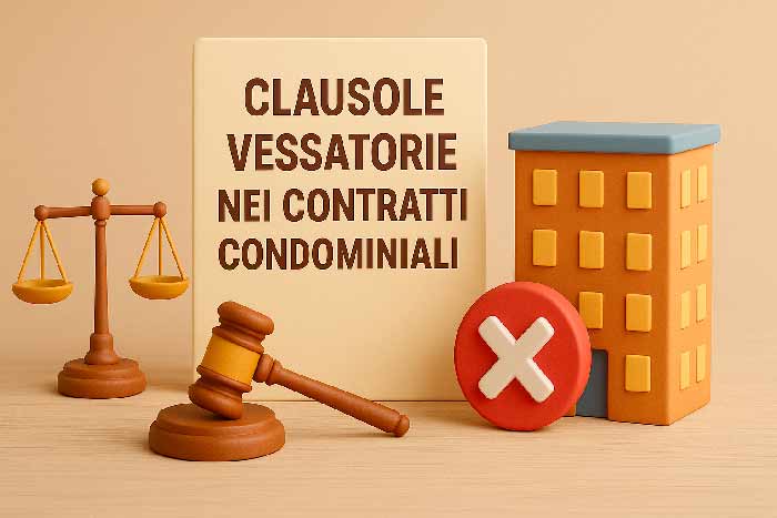 Clausole vessatorie nei contratti condominiali