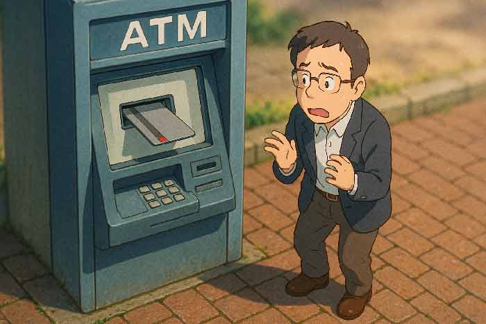 sportello risucchia il bancomat