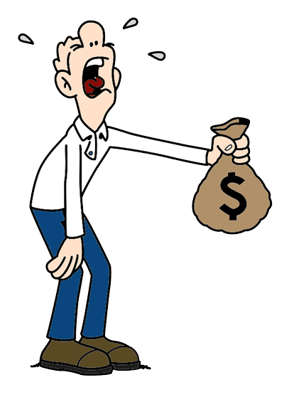 piange con soldi truffa trading